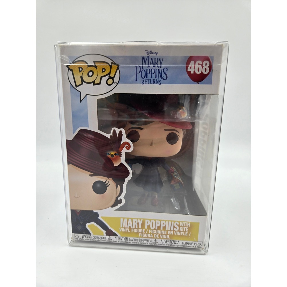 Funko Pop! Disney Mary Poppins Returns With Kite #468 Vinyl Figure in Protector